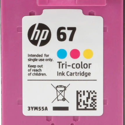 HP - 67 Standard Capacity Ink Cartridge - Tri-Color