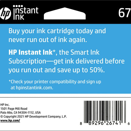 HP - 67 Standard Capacity Ink Cartridge - Tri-Color