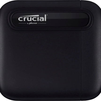 Crucial - X6 SE 1TB External USB-C/USB-A Portable SSD - Black