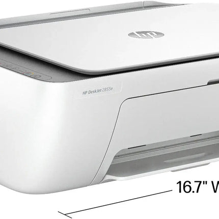 HP - DeskJet 2734e Wireless All-In-One Inkjet Printer with 3 months ofInstant Ink  - White