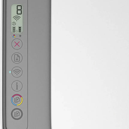 HP - DeskJet 2734e Wireless All-In-One Inkjet Printer with 3 months ofInstant Ink  - White