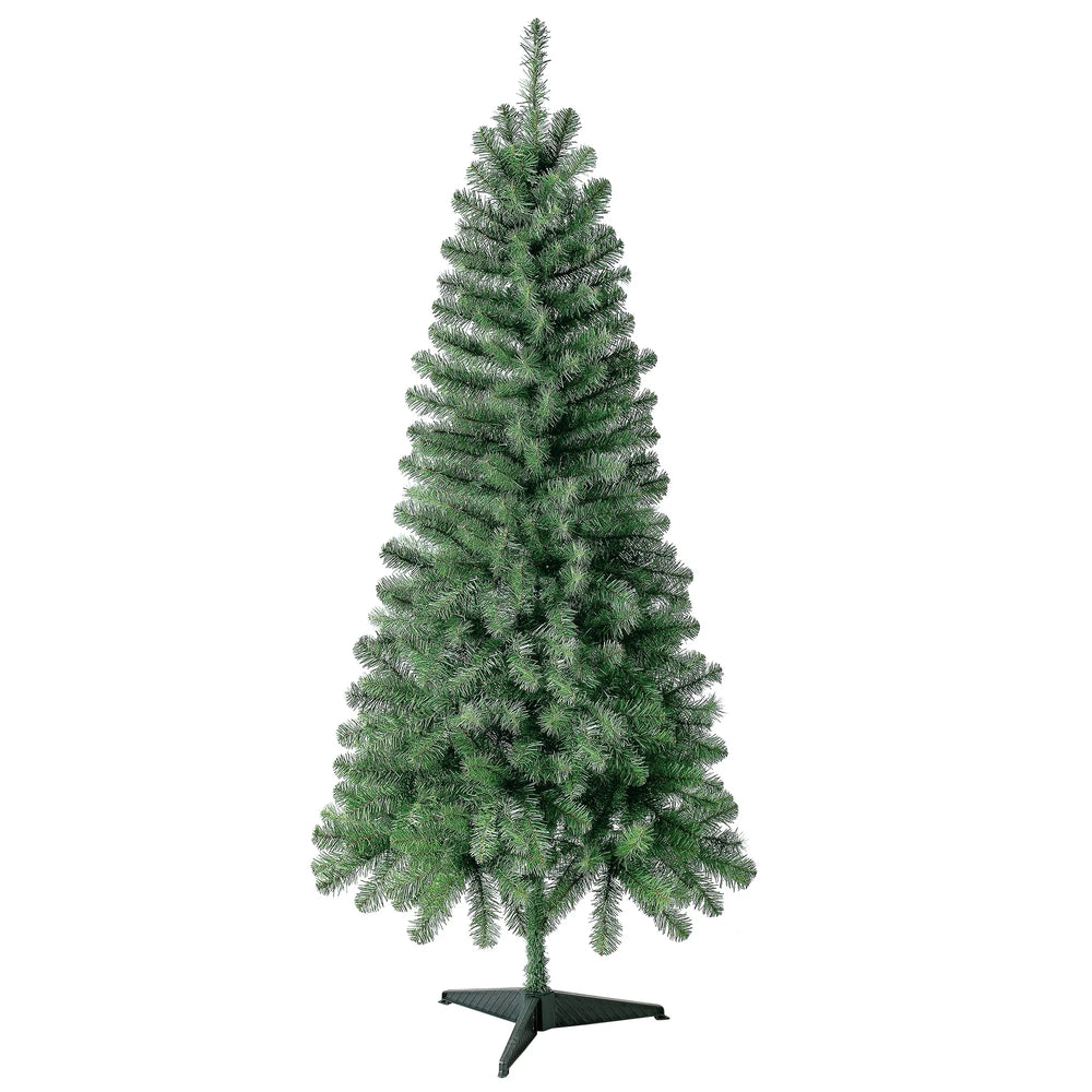 6 ft Non-Lit Wesley Pine Green Artificial Christmas Tree, by Holiday Time