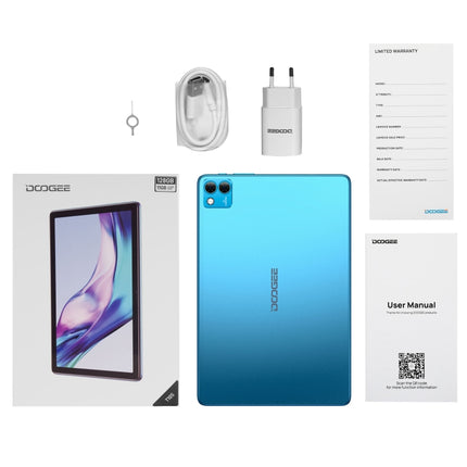 DOOGEE T10S Tablet PC, 10.1 inch, 6GB+128GB, Android 13 Spreadtrum T606 (Green)