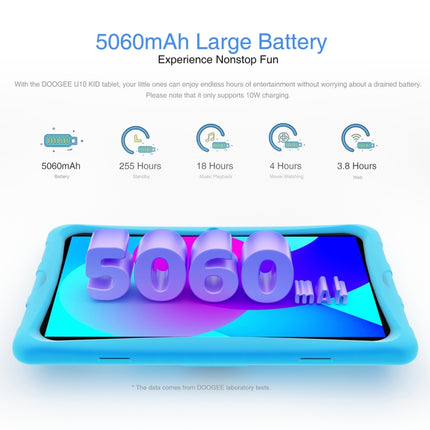 DOOGEE U10 KID Tablet 10.1 inch, 9GB+128GB, Android 13 RK3562 Quad Core (Blue)