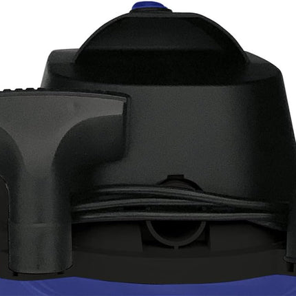 Koblenz WD-2L Portable Wet-Dry Vacuum, 2.0 Gallon/2.0HP Compact Lightweight, Blue+Black 5 Year Warranty