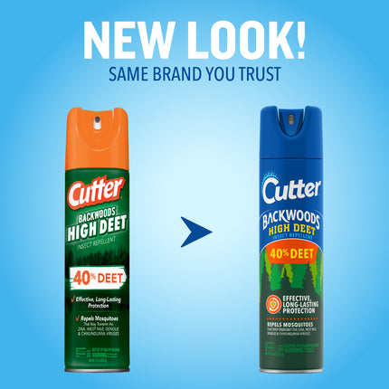 Cutter Backwoods Insect Repellent, 7.5 Ounces, Aerosol Spray