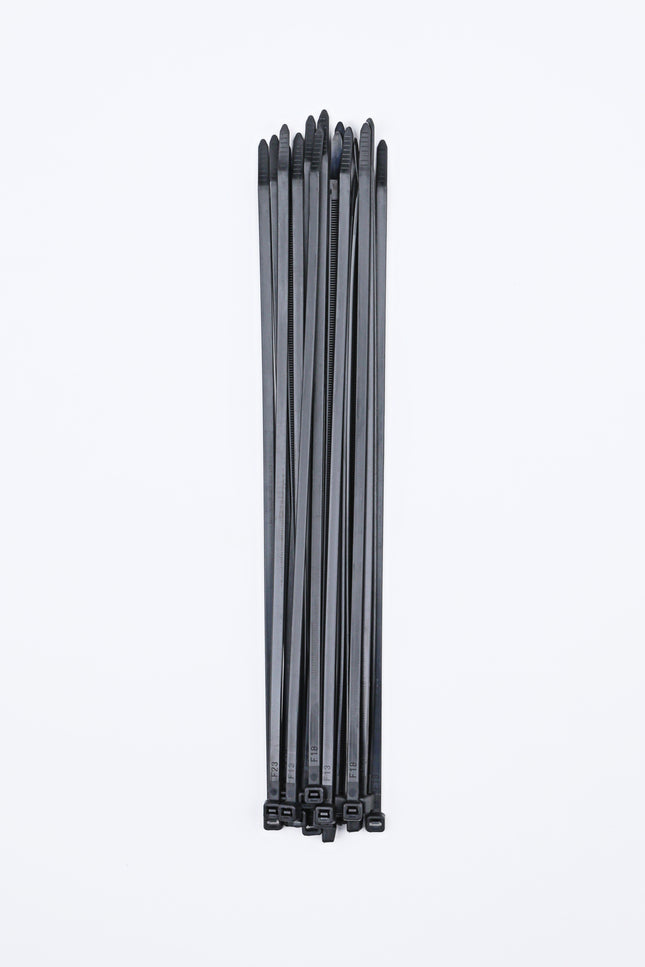 Hyper Tough 11inch Cable Tie Uv Black 20Pc