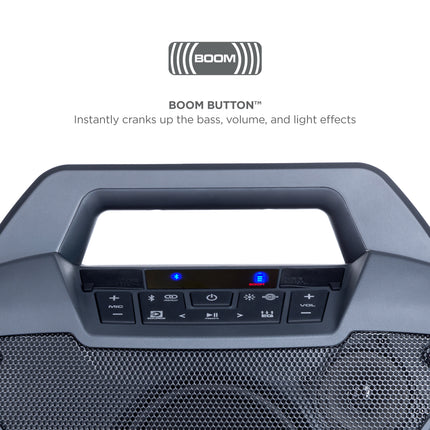 ION Audio Game Day Primetime Portable Rechargeable Speaker with Lights