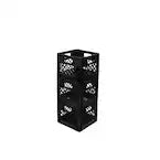 GSC Technologies 11 in. x 13 in. x 13 in. Black Milk Crate