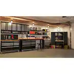 GSC Technologies 11 in. x 13 in. x 13 in. Black Milk Crate