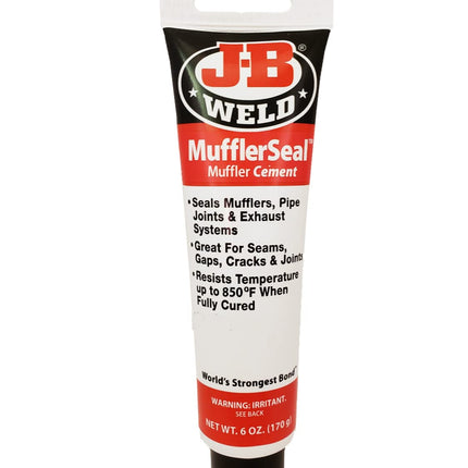 J-B Weld Muffler Seal Muffler Cement Plastic Tube 6 oz. (37906)