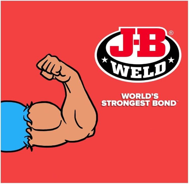 J-B Weld Original Epoxy, Steel Reinforced Epoxy, High Strength -2 Pack, Dark Grey (8265S-2)