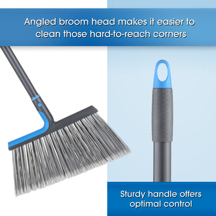 Great Value Angle Broom with Dustpan