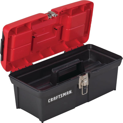 CRAFTSMAN Tool Box, Lockable, 16 in., Red/Black (CMST16901)