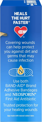 Band-Aid Brand Tru-Stay Sheer Strips Adhesive Bandages for First Aid and Wound Care, All One Size
