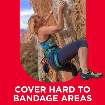 Band-Aid Brand Tru-Stay Sheer Strips Adhesive Bandages for First Aid and Wound Care, All One Size
