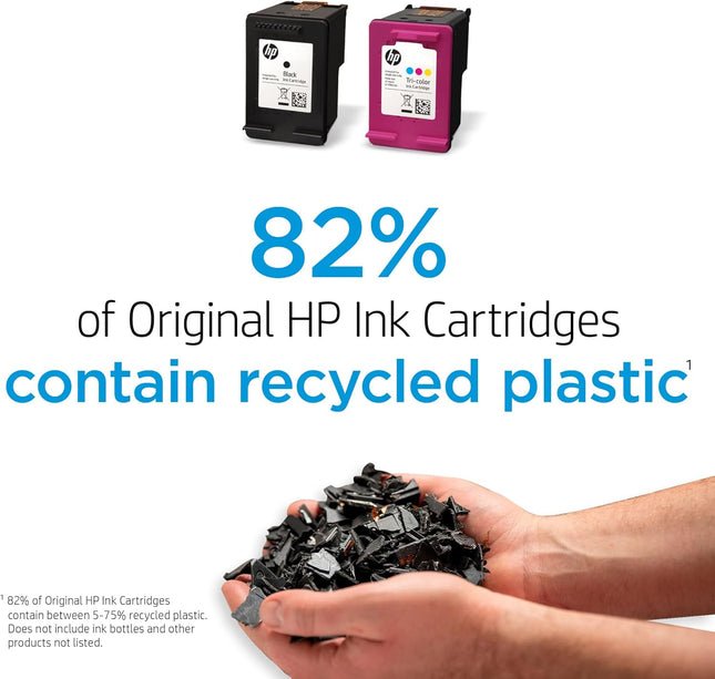 HP 67XL Black High-yield Ink Cartridge | Works with HP DeskJet 1255, 2700, 4100 Series, HP ENVY 6000, 6400 Series | Eligible for Instant Ink | 3YM57AN