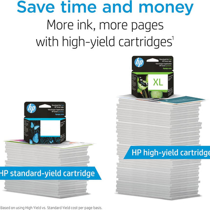 HP 67XL Tri-color High-yield Ink Cartridge | Works with HP DeskJet 1255, 2700, 4100 Series, HP ENVY 6000, 6400 Series | Eligible for Instant Ink | 3YM58AN