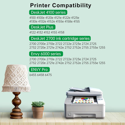 SALLNER 67XL Black Ink Cartridge Remanufactured Replacement for HP Ink 67 67XL Black Ink Cartridge 67XXL use with for HP DeskJet 4155e Ink Cartridges 2755e 4155 2700 Envy 6055 6000 Printer 67XL