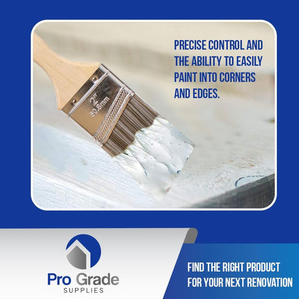 Pro Grade - Paint Brushes - 5 Ea - Paint Brush Set