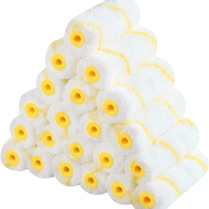 Bates- Paint Roller Covers, 4" Roller Covers, Covers for Paint Rollers, Naps for Paint Roller Brush, Small Roller Nap, House Painting Supplies, Covers for Roller Frame and Paint Roller Kit