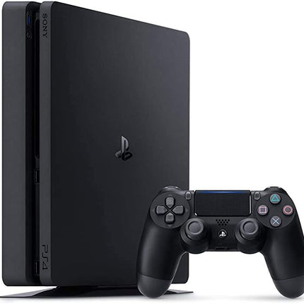Playstation SONY 4, 500GB Slim System [CUH-2215AB01], Black, 3003347 (Renewed)