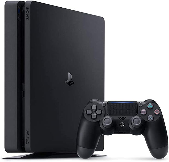Playstation SONY 4, 500GB Slim System [CUH-2215AB01], Black, 3003347 (Renewed)