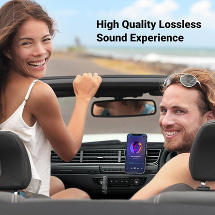 UGREEN 5.3 Aux Bluetooth Adapter for Car, [Greater Connection] Bluetooth Aux Adapter for Car, Bluetooth aux for Wireless Audio Receiver for Home Stereo/Wired Speaker, 15H Battery Life