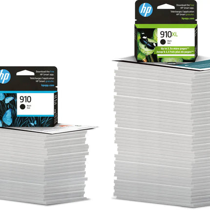 HP - 910XL High-Yield Ink Cartridge - Black