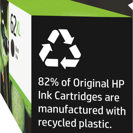 HP - 62XL High-Yield Ink Cartridge - Black