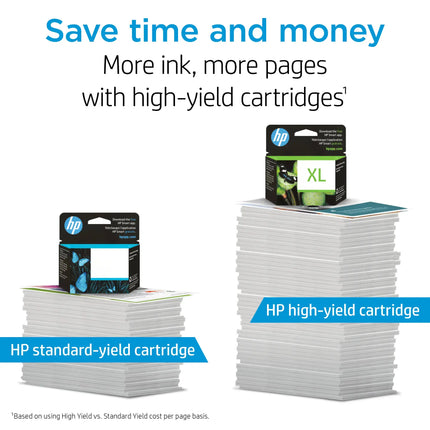 HP - 62XL High-Yield Ink Cartridge - Tri-Color