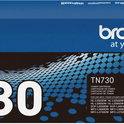 Brother - TN730 Standard-Yield Toner Cartridge - Black