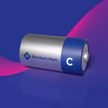 Member's Mark Alkaline C Batteries (12 Pack)