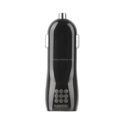 HAWEEL High Quality 2.1A\n+ 1A Dual USB Ports Car Charger(Black)