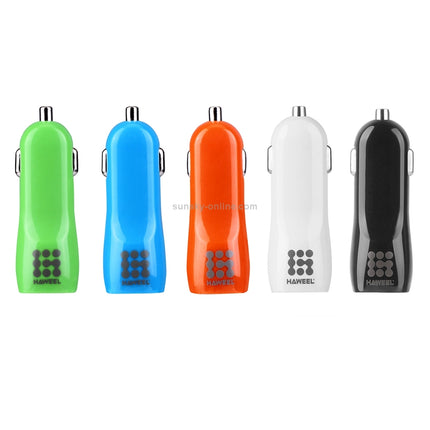 HAWEEL High Quality 2.1A\n+ 1A Dual USB Ports Car Charger(Black)