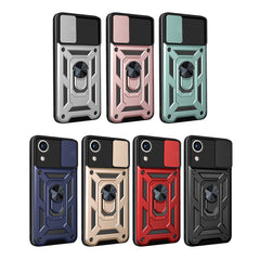 For Samsung Galaxy A03 Core Sliding Camera Cover Design TPU+PC Phone Case