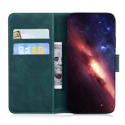 For Tecno Pova Neo 2 Tiger Embossing Pattern Leather Phone Case(Green)