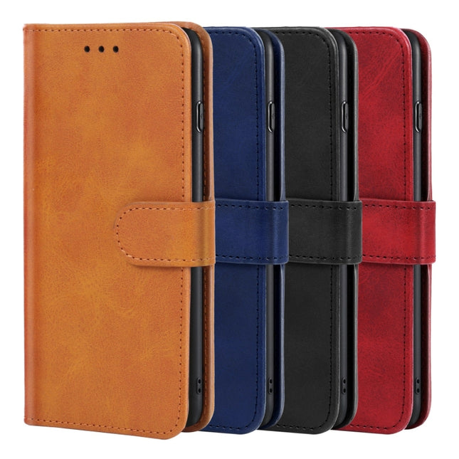 Leather Phone Case For Blackview Oscal C60(Blue)