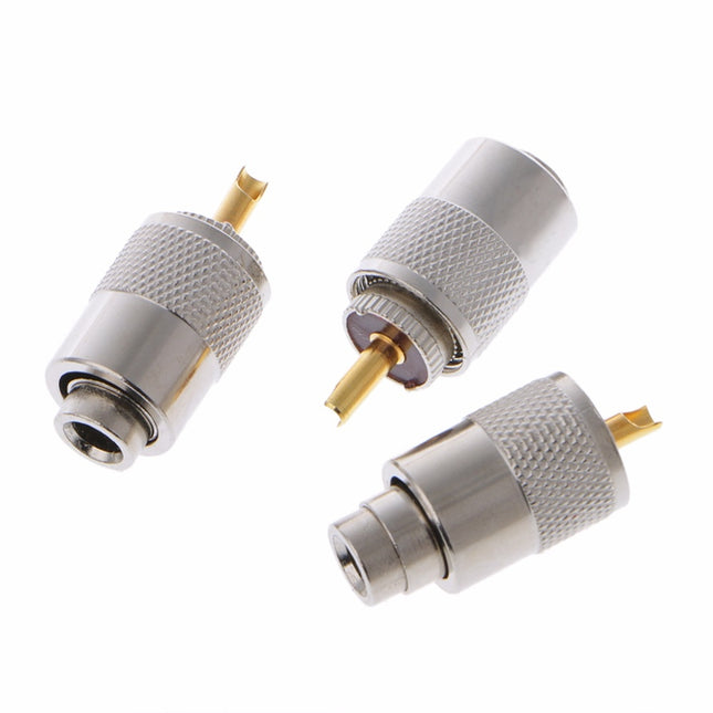 UHF Connector Plugs PL-259 Male Solder for RG8X Coaxial Cable
