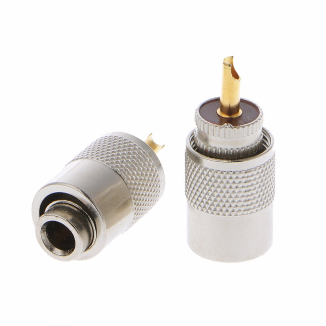 UHF Connector Plugs PL-259 Male Solder for RG8X Coaxial Cable