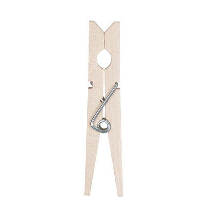 Mainstays Wood Clothes Pins, Beige, 50 Count