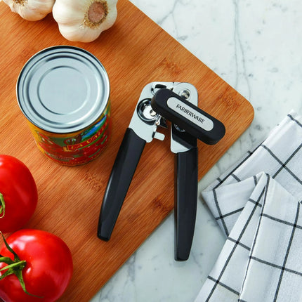 Faberware Professional Portable Can Opener with Black Handle