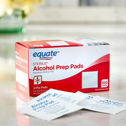 Equate Sterile Alcohol Prep Pads