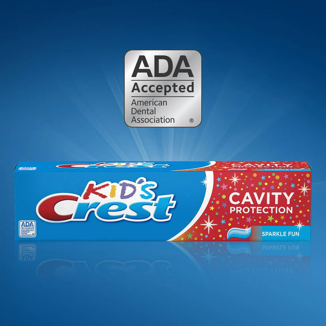 Crest Kid's Cavity Protection Toothpaste, Sparkle Fun, 2.2 oz