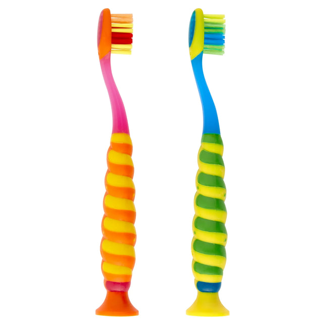 Equate Kids Ages 3 to 6 Years, Manual Soft Bristle Toothbrush, 2 Count