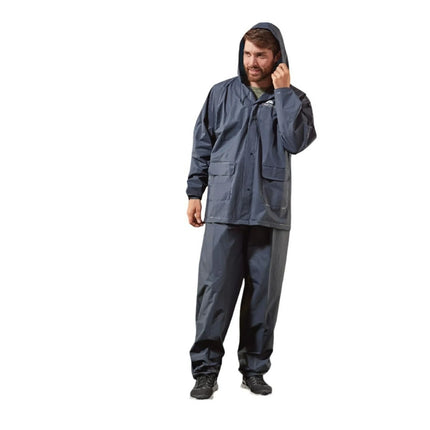Ozark Trail Adult Eva Rainwear Suit, Men's, XL/XXL, Fits 46-52-inch Chest and 40-46-inch Waist