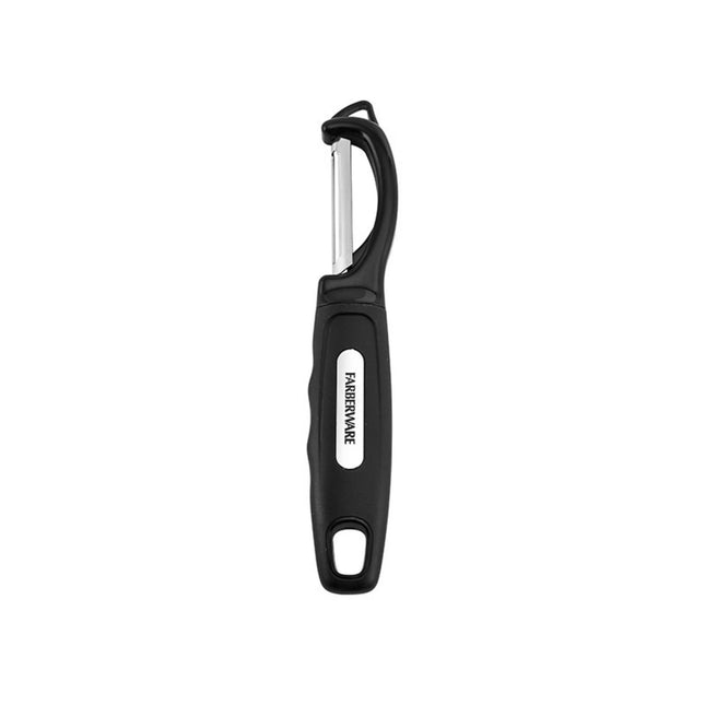 Faberware Professional Euro Peeler with Stainless Steel Blade in Black