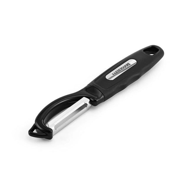 Faberware Professional Euro Peeler with Stainless Steel Blade in Black