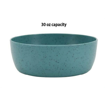 Mainstays 38-Ounce Round Plastic Cereal Bowl, Dark Blue