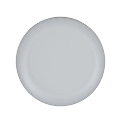 Mainstays - Gray Round Plastic Plate, 10.5 inch